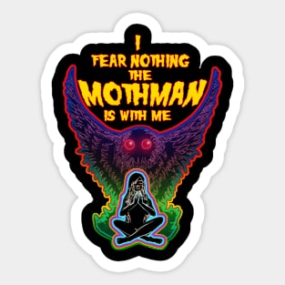 Mothman Is With You (V1) Sticker